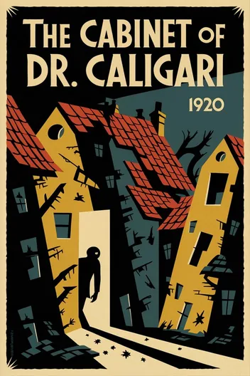 Poster: The Cabinet of Dr. Caligari (1920)