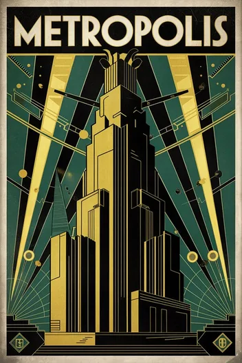 Poster: Metropolis (1927)